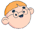 bubble-gum-mans-head-with-glasses bubble-gum-mans-head-with-glasses